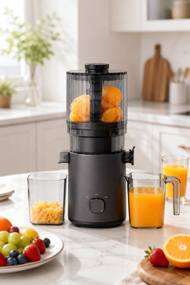 Kalite  Fresh Smart HJ303 Extra-Wide Slow Masticating Juicer – The Juice Revolution Starts Here with 155mm Chute, 2400ml Hopper, 200W Cold Press & Self-Cleaning fabrika