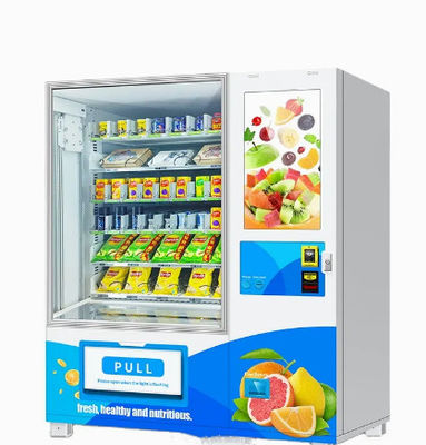 İçecekler ve Atıştırmalıklar Meyve Suyu İçin CE Self Servis Asansör Otomatı