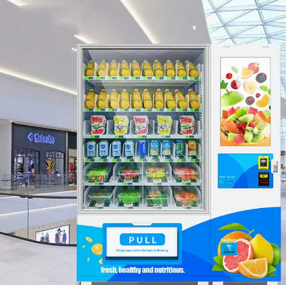 İçecekler ve Atıştırmalıklar Meyve Suyu İçin CE Self Servis Asansör Otomatı