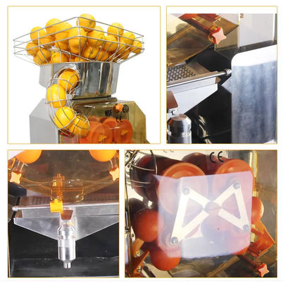 Musluk Denetleyicili Otomatik İçecek Dükkanı Limon Portakal Suyu Sıkma Makinesi