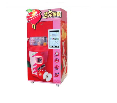 Süpermarketler Alışveriş Merkezleri İçin 24 Saat Elma Suyu Otomatı 500W