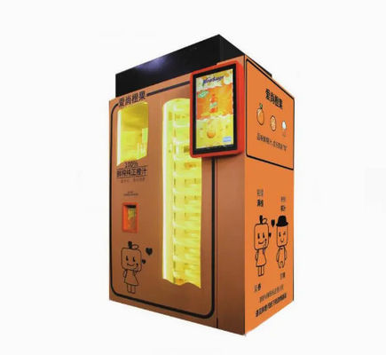 Sıcaklık Aralığı 0-10 ° C SDK ile Modern 330kg Otomatik Portakal Suyu Otomatı