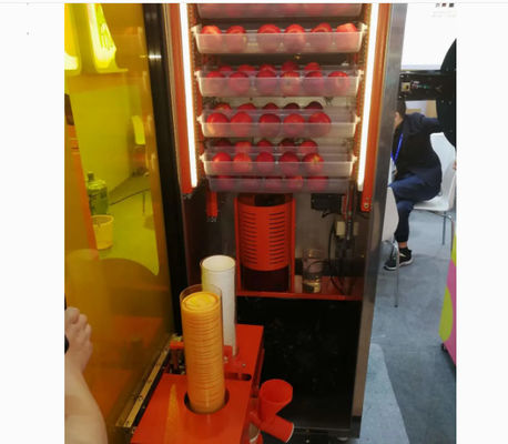 Soğutma Sistemli 800W Meyve Elektrikli Portakal Sıkacağı Makinesi Madeni Para Notu Ödemesi