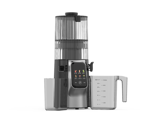 Fresh Smart HJ102D 6'da 1 Yavaş Çiğnenen Meyve Meyvesini Meyve Meyvesi, Karıştırıcı, Smoothie ve Dondurma Makinesi