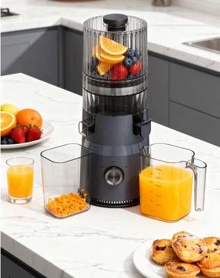 Taze Smart HJ103A Kompakt Yavaş Çiğnenen Meyve suyu ️ 4 Renk Seçeneği, 135mm Geniş Çakma, 200W Soğuk Baskı ve Kendini Temizleyici ile Stil ve Maddenin Mükemmel Karışımı