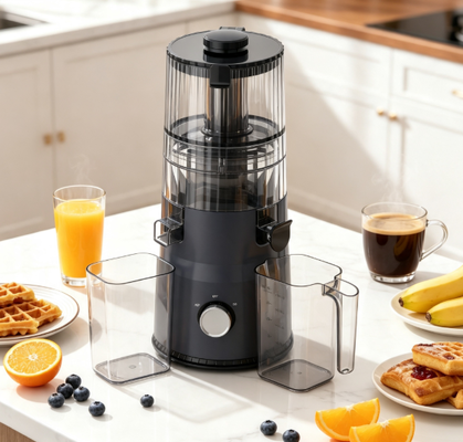 Fresh Smart HJ103 Kompakt Yavaş Sıkma Narenciye Sıkacağı – 135mm Geniş Ağız, 200W Soğuk Sıkma ve Kendiliğinden Temizleme Özellikleriyle Günlük Sağlığınızı Yükseltin