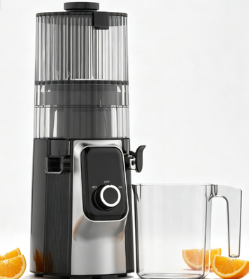 Fresh Smart HJ102C Yavaş Sıkma Meyve Sıkacağı – Temiz Beslenmeyi Temiz ve Basit Hale Getiren, 3 Ayarlanabilir Hız, 135mm Geniş Besleme Ağzı, 200W Soğuk Sıkma ve Kendi Kendini Temizleme Özellikli Meyve Sıkacağı