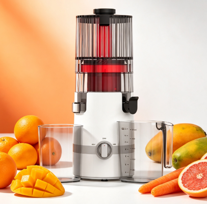 Fresh Smart HJ102B Yavaş Sıkma Meyve Sıkacağı – 135mm Hazne, 200W Soğuk Sıkım, Kendi Kendini Temizleme ve Güvenilir Emniyet Kilidi ile Sağlıklı Yaşamda Ailenizin Ortağı