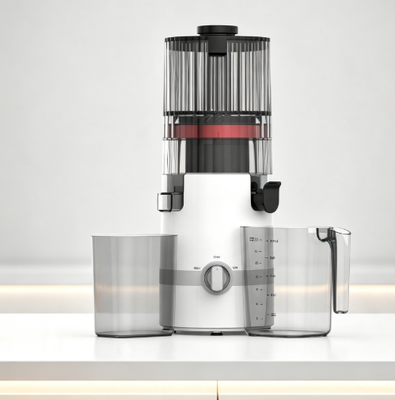 Taze Akıllı HJ102B Yavaş Çiğnenen Meyve Meyvesini Alıcı 135mm Çubuk, 200W Soğuk Baskı, Kendini Temizleyici ve Aile Güvenliği Kilitli Her Kutusu Kontrol Eden Tek Meyve Meyvesini Alıcı