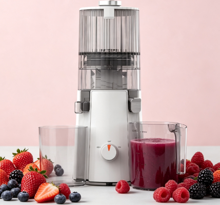 Fresh Smart HJ102A Bağışıklık Destekli Yavaş Sıkma Meyve Sıkacağı – 200W Vitamin Çıkarıcı, 135mm Geniş Besleme Ağzı, Doğal Savunma ve Mevsimsel Sağlık İçin 55 RPM Soğuk Sıkma Teknolojisi