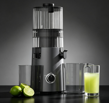 Fresh Smart HJ103 Kolay Temizlenen Yavaş Sıkma Katı Meyve Sıkacağı — Filtresiz, Fırçalamasız, Stressiz